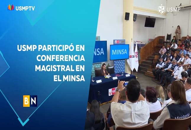 USMP FUE PARTÍCIPE DE PONENCIA SOBRE EL SISTEMA SANITARIO